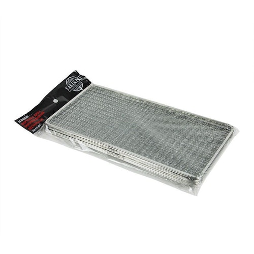 Yakiniku Einweg Grillroste Shichirin Eckig 100 Stück