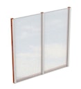 Vorschaubild Skan Holz Seitenwände aus Polycarbonat für Terrassendach (freistehend)