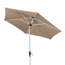 Vorschaubild doppler Mittelmastschirm ACTIVE 210 Auto-Tilt, Aluminium Silber / Polyester 180 g/m²