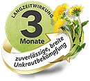 Drei Monate Langzeitwirkung für zuverlässige, breite Unkrautbekämpfung Drei Monate Langzeitwirkung für zuverlässige, breite Unkrautbekämpfung