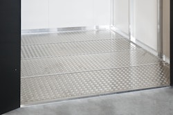 Biohort Alu-Bodenplatte für CasaNova Metall Gartenhaus