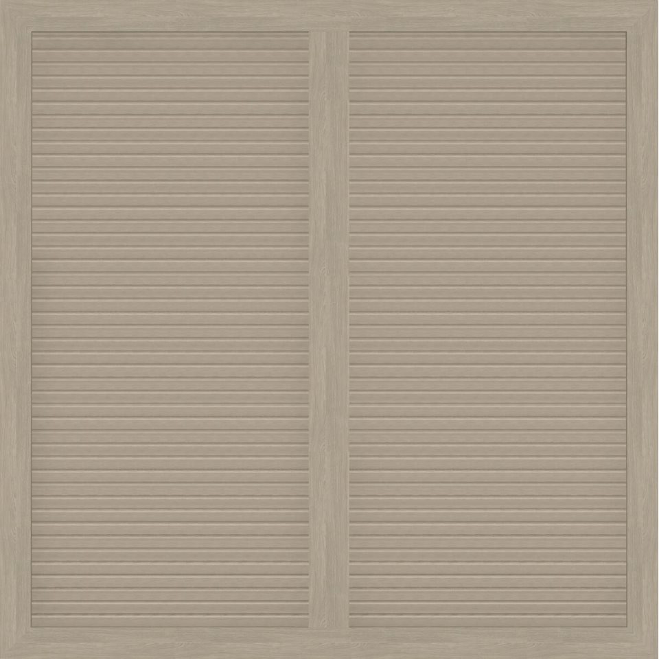 GroJa Select Typ U mit Lamellen 1,50 Meter hoch - in verschiedenen Farben + Breiten