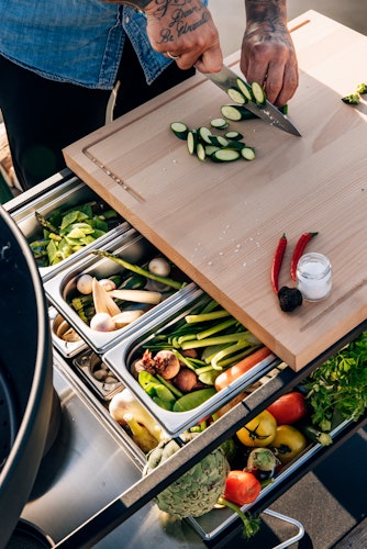 höfats FIRE KITCHEN Edelstahlbehälter-Set (5-teilig)