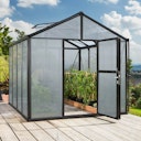 Vorschaubild Vitavia Gewächshaus Zeus 8100 inkl. 2 Dachfenstern - 8,1 m²