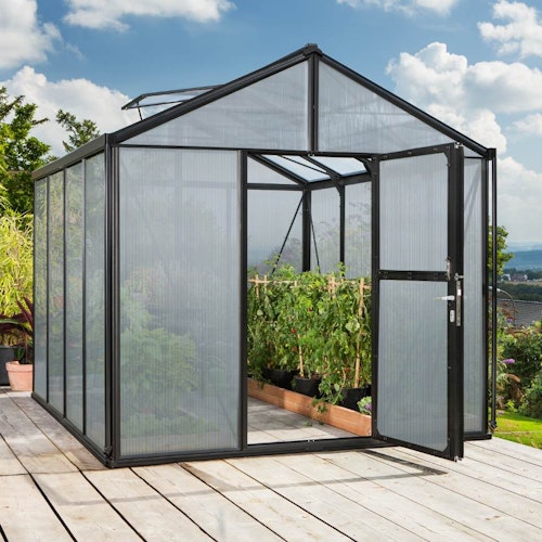 Vitavia Gewächshaus Zeus 8100 inkl. 2 Dachfenstern - 8,1 m²