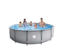 Vorschaubild Happy People Stahlrahmenpool-Set, 450x106cm