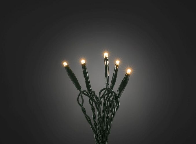 Konstsmide Weihnachtsbeleuchtung  Micro LED Lichterkette verschweißt GL538