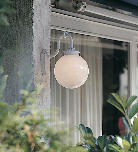 Konstsmide Wandleuchte Arcturus, matt weiss (554-252)