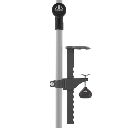 doppler Balkonklammer UNIVERSAL, Stahl Anthrazit