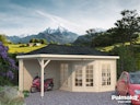 Vorschaubild Palmako Pavillon Melanie 7+8,1 m² - 28 mm