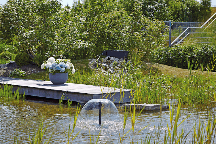 Oase Wasserspielpumpe Aquarius Fountain Set Classic 1000