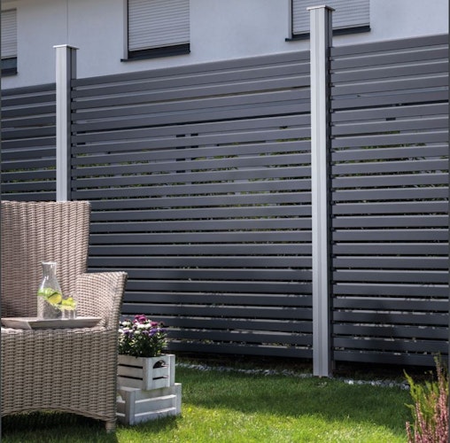 OSMO ALU-Fence RHOMBUS A Erweiterungsset 1800 x 450 mm