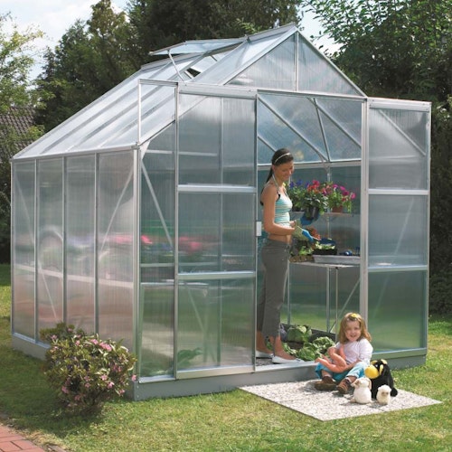 Vitavia Gewächshaus Uranus 6700 inkl. 2 Dachfenstern - 6,7 m²