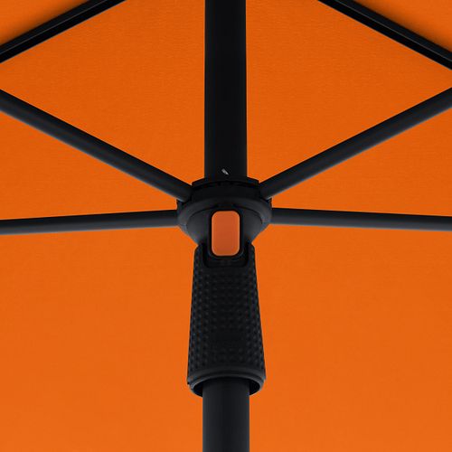 doppler Mittelmastschirm myZONE 190 x 125 Manual, Stahl Anthrazit / 100 % Polyester 180 g/m² 