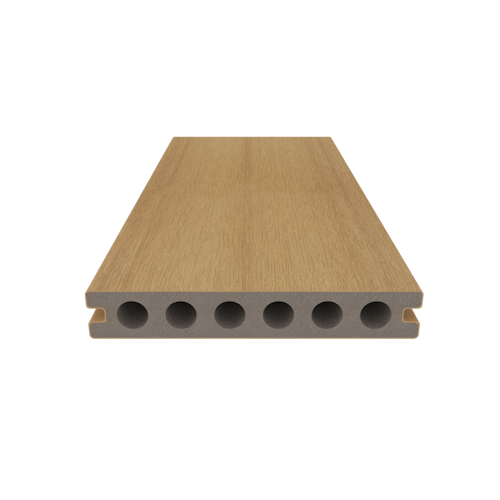 NewTechWood Deluxe WPC-Terrassendiele Hohlkammer Red Cedar  23 x 138 mm