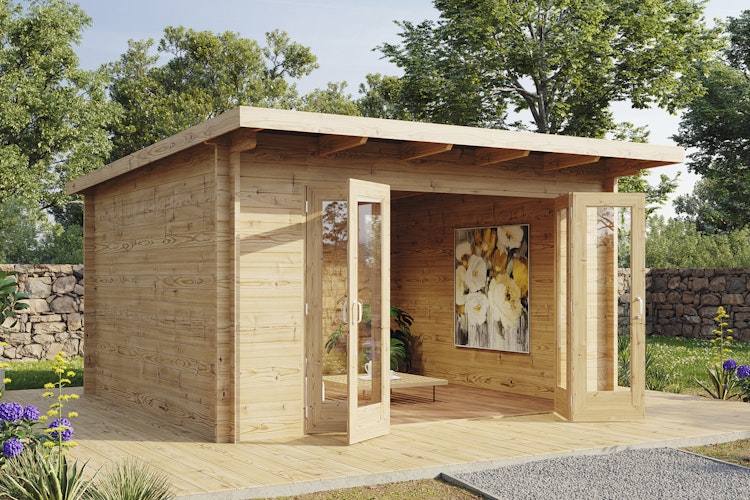 Wolff Finnhaus Gartenhaus Tammo 3838 - 40 mm