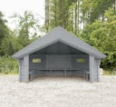 Vorschaubild Wolff Finnhaus Wetterschutzhütte / Grillhütte Wanja 3327 45