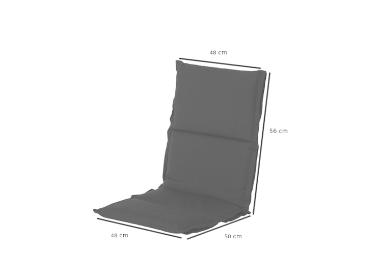 Hartman Sitzauflage CASUAL, 107 x 50 x 5 cm, 100 % Polyester Green - Abverkauf 