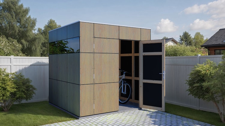 Bertilo Gartenhaus HPL 1 - 6 mm