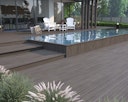 Vorschaubild NewTechWood Deluxe Vintage WPC-Terrassendiele Hohlkammer Silver Gray  23 x 138 mm