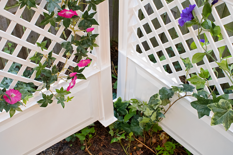 KHW Spalier (2-tlg.) 100 cm mit Erdspieß - 2er Set