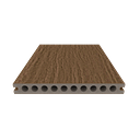 Vorschaubild NewTechWood Gigante Vintage WPC-Terrassendiele Hohlkammer Teak  23 x 210 mm
