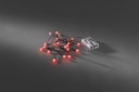 Vorschaubild Konstsmide Weihnachtsbeleuchtung  LED Globelichterkette Dioden rot 6h Timer