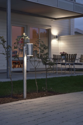 Konstsmide Wegeleuchte Ull, galvanisiert, LED 2x8W (591-320)