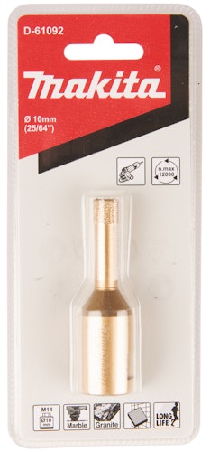 Makita Diamant-Hohlbohrkrone 10mm M14 D-61092