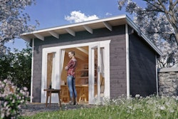 Skan Holz 28 mm Gartenhaus Ostende 1