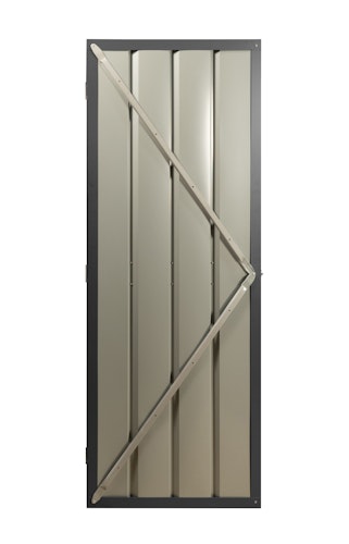 Globel Zusatzschwingtür 176x66 cm, anthrazit, für Skillion, Lean To, Dream