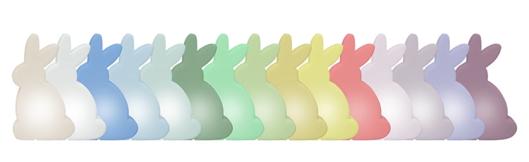 8 seasons design LED-Dekoleuchte Shining Rabbit 50 cm (RGB)