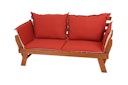 Vorschaubild Garden Pleasure Bank FORTUNA, 195 cm, Eukalyptus / Kissen 100 % Polyester