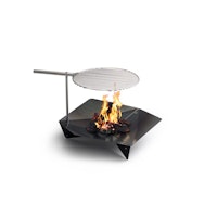 höfats TRIPLE 90 Feuerschale Grillset