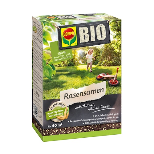 COMPO BIO Rasensamen 800 g für 40 m²