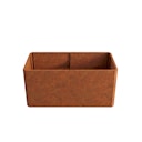 Vorschaubild Premium Hochbeet aus Cortenstahl mit Rostpatina 160 x 80 x 75 cm