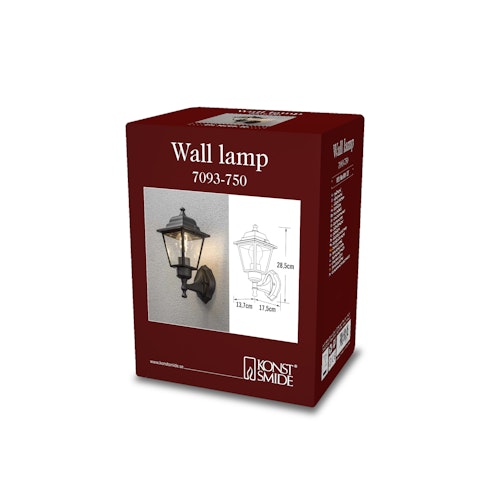 Konstsmide Wandleuchte Budget Up Light, versch. Farben 