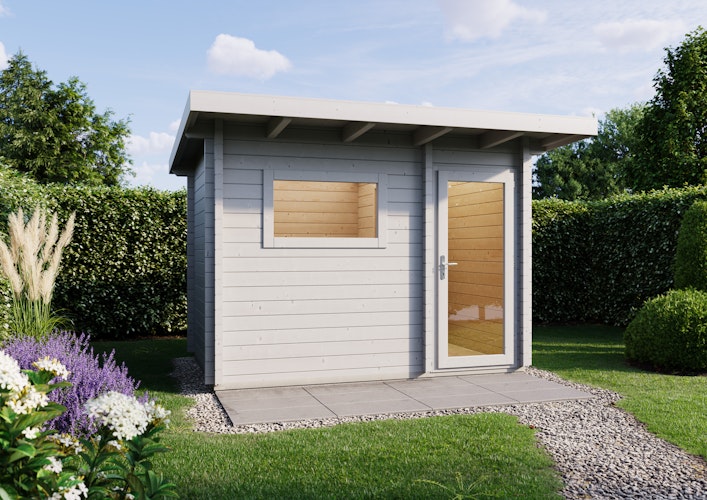 Infraworld Gartensauna Terra 2 - 70 mm