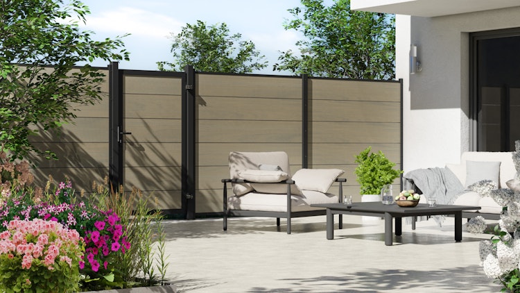 TraumGarten System WPC Platinum XL Einzelprofil