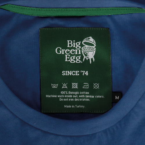 Big Green Egg T-Shirt - the Original - Blue 