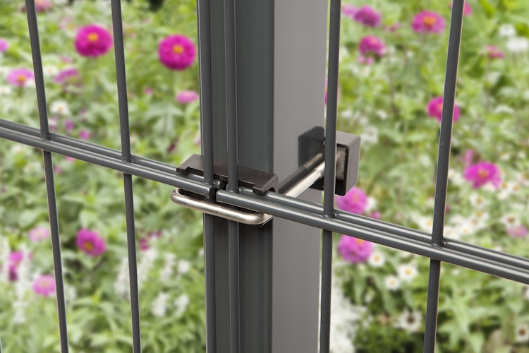 dz Pfosten UG mit Edelstahlbügel 60 x 40 mm