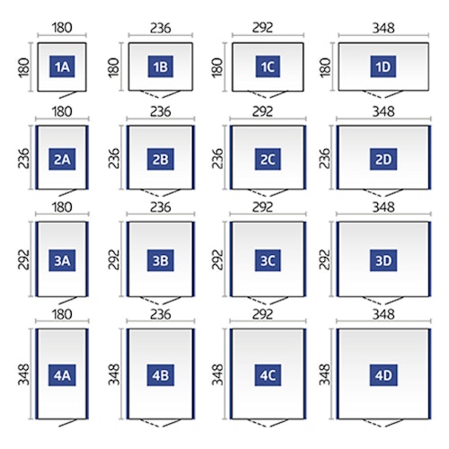 B-Ware Biohort Gerätehaus Neo 292 x 180 cm (1C) Doppeltür dunkelgrau-metallic