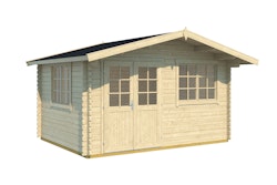 Weka Gartenhaus 401 - 40 mm naturbelassen 390 x 300 cm (Gr. 1) - 50 % Rabatt auf Dacheindeckung