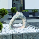 Vorschaubild Gardenforma Wasserspiel-Findling Red Cloud Iris