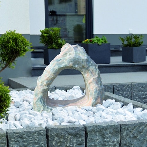 Gardenforma Wasserspiel-Findling Red Cloud Iris