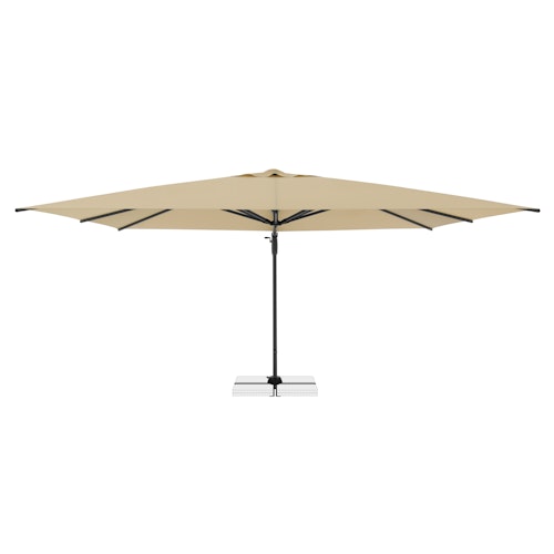 doppler Pendelschirm LIFE 300 x 400 Side, Aluminium Anthrazit / 100 % Polyester 180 g/m² 