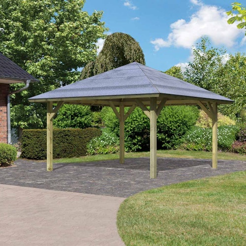 Karibu Pavillon Carport Kirn 1/2/3 - KDI