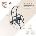 Vorschaubild Badeko Schlauchwagen ,,Deluxe“ pulverbeschichtet
