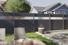 dz VIDUAL Comp-Co Befestigungsset für Dekorelement Clear 6/8 mm - 1730 mm - AnthrazitZubehörbild