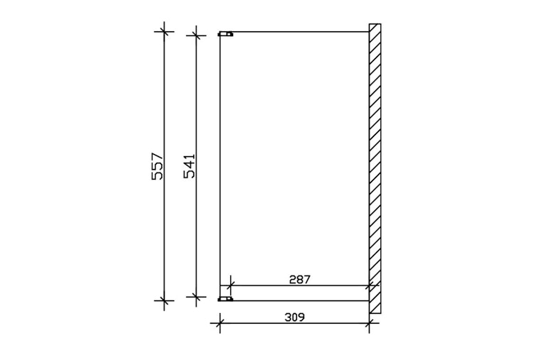 Skan Holz Terrassenüberdachung Novara Breite 557 cm